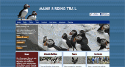Desktop Screenshot of mainebirdingtrail.com