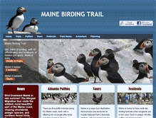 Tablet Screenshot of mainebirdingtrail.com